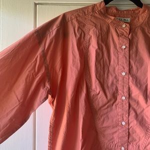 NEW Alex Mill Coral Button Up Dress Shirt